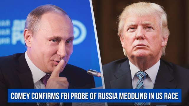 Comey confirms FBI probe of Russia meddling in US race, possible 'links' with Trump camp