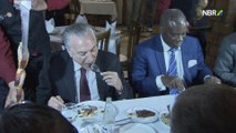 Temer promociona la carne brasileña en cena con embajadores