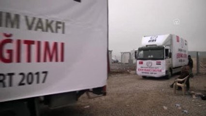 Ihh'dan Hazır Bölgesi'ndeki Sığınmacılara Yardım