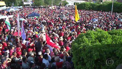 Lula e Dilma visitam obra do São Francisco na Paraíba