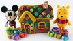 DIY Shopkins Rainbow Candy Christmas Cookie House Kit Mickey Mouse clubhouse Christmas tre