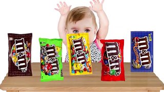Bad Baby crying and learn colors-Colorful M&M candy- Finger Family Song Collection