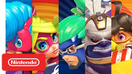 Arms: Apresentação de Personagens (Nintendo Switch)
