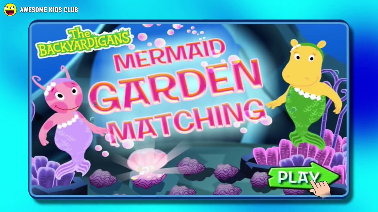 The Backyardigans - Mermaid Garden Matching Game | Full Gameplay | Online Game