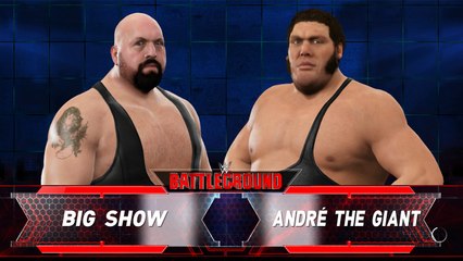 WWE 2K17 Big Show Vs Andre The Giant