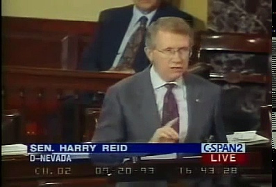 Harry Reid No Sane Country Should Give Illegals Citizenship-1993