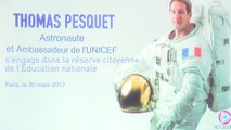 En direct de l'espace : Thomas Pesquet s'engage dans la réserve citoyenne de l'éducation nationale