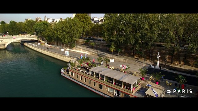 Le Parc Rives de Seine : une balade romantique en drône | Paris, ville lumière | Ville de Paris