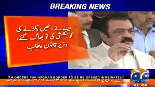 Rana Sanaullah's reply to PPP leadership over Sharjeel Memon's case