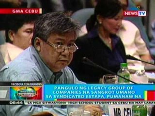 BP: Pangulo ng Legacy group of companies   na sangkot umano sa sydicated estafa, pumanaw na