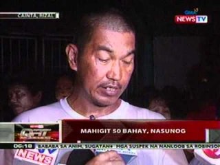 QRT: Mahigit 50 bahay, nasunog sa Cainta   Rizal