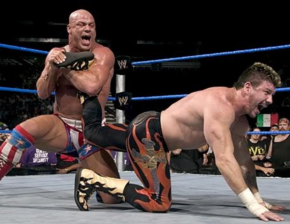 WWE Wrestlemania 20 Eddie Guerrero vs Kurt Angle WWE Championship