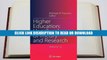 Read Higher Education: Handbook of Theory and Research: Published under the Sponsorship of the