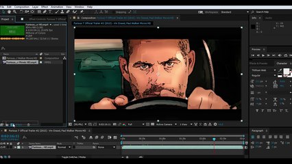 Convert videos to cartoon - After effects tutorial