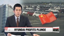 Hyundai Motor Company's Q1 net profit plummets by about 20% due to drop in sales in China