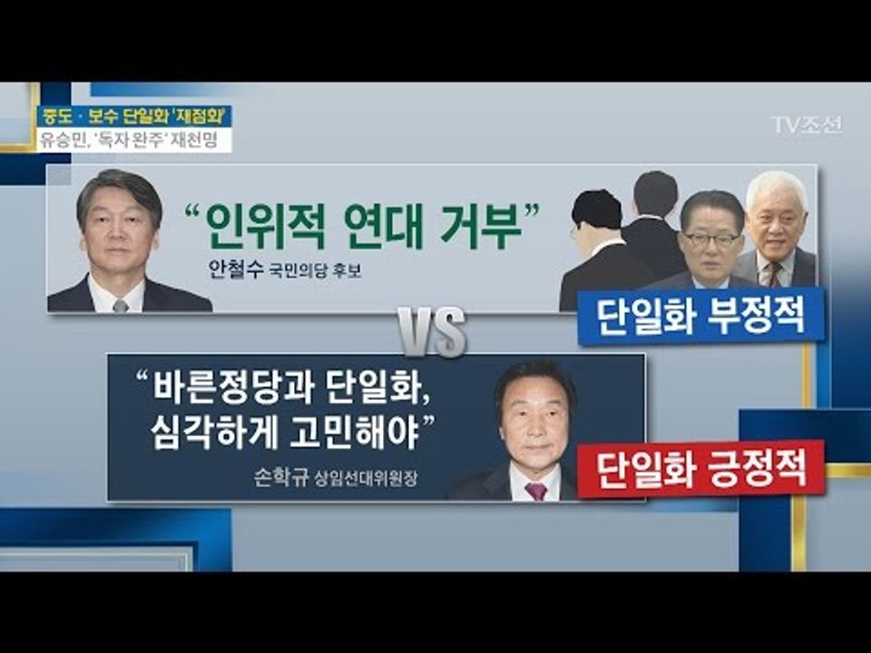 국민의당 ‘단일화 딜레마’? [김근식 국민의당 선대위 대변인] [전원책의 이것이 정치...