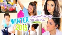 Winter Morning Routine 2015! Niki and Gabi