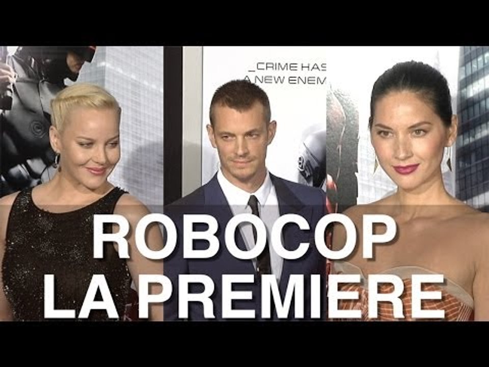 Joel Kinnaman, Olivia Munn, Abbie Cornish, Aimee Garcia "RoboCop" LA Premiere