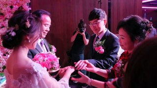 [台北土城海霸王餐廳]文定奉茶訂婚儀式婚禮MV/John+Pei