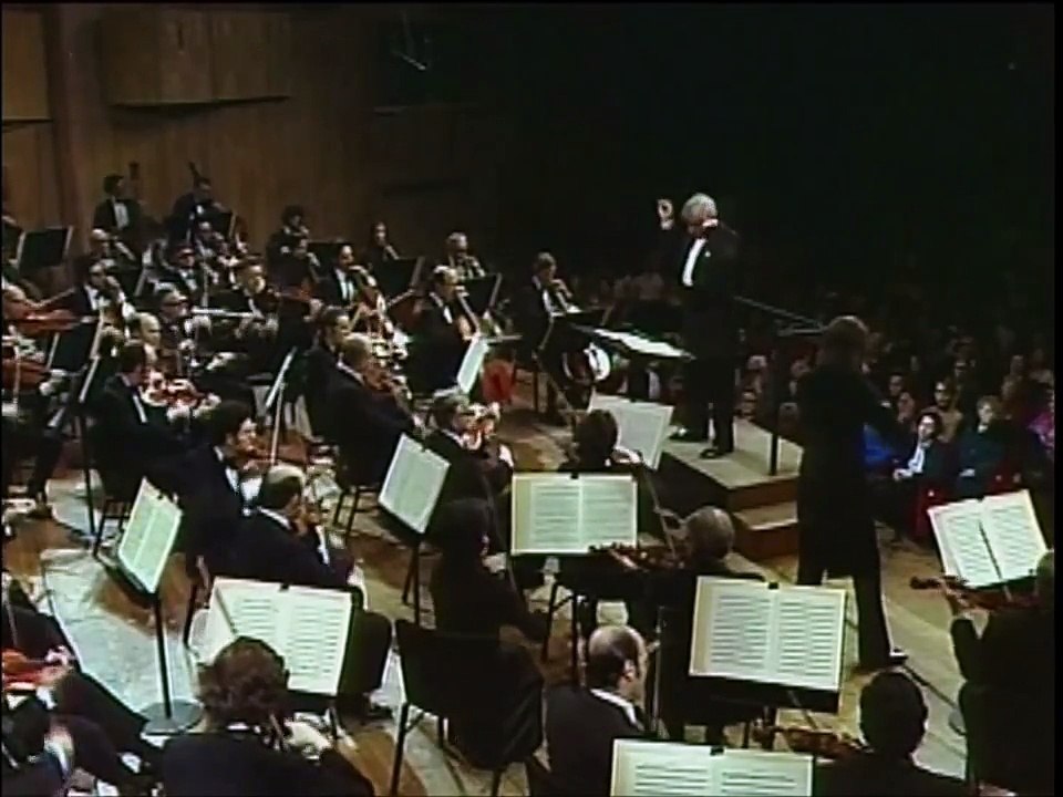 Tchaikovsky: Violin Concerto / Belkin Bernstein New York Philharmonic (1975 Movie Live Stereo)