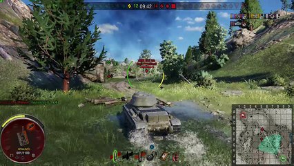 WOT - T-43 Vs. Type 58, Champion, AMX ELC bis & Zizka