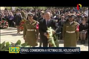 Israel conmemora a las víctimas del Holocausto