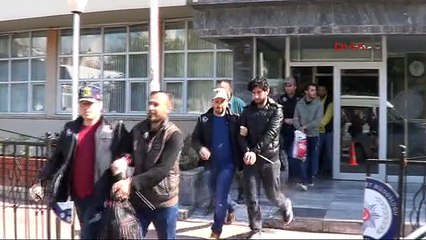 Samsun' da Deaş'lı 6 Şüpheli Iraklı Adliyeye Sevk Edildi
