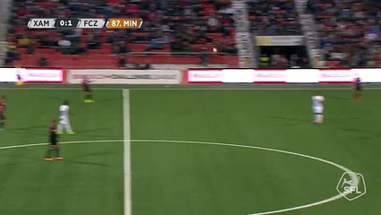 Xamax 1:1 Zurich (Swiss Challenge League. 24 April 2017 )