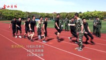 This skipping rope performance by Chinese firefighters has to be seen to be believed