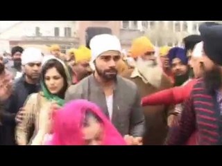 Virat Kohli in Golden Temple, watch video