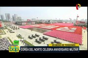 Corea del Norte celebra aniversario militar en medio de tensiones