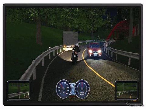 セガ、自動二輪用シミュレーター発売…ゲームじゃないけどプレイしてみたい