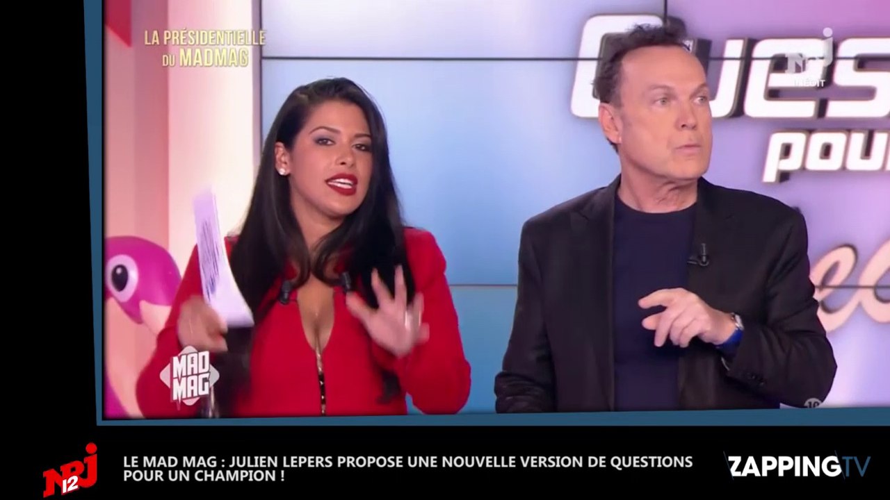 Mad Mag : Julien Lepers présente une version folle de Questions pour un champion (Vidéo)