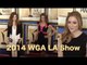 Stana Katic, Sasha Alexander, Amber Tamblyn, Betsy Brandt 2014 WGA Arrivals