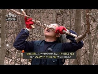 산에서만 마실 수 있는 신선한 물! [자연愛산다] 3회 20170425