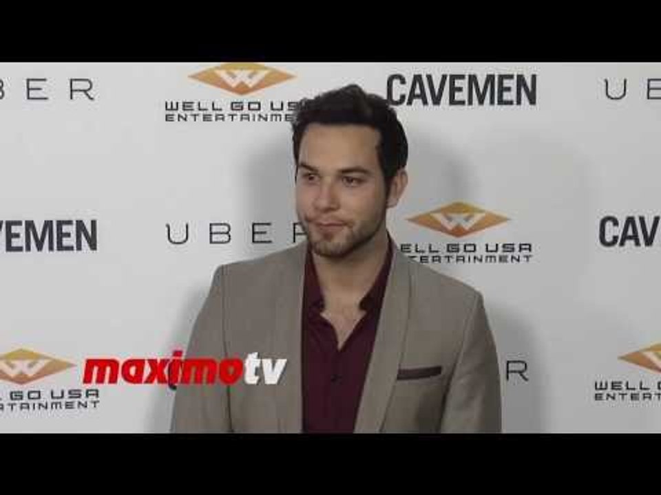 Skylar Astin ► "Cavemen" Los Angeles Premiere Red Carpet Arrivals