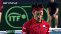 Andy Murray Vs Kei Nishikori - Davis Cup 2016_17