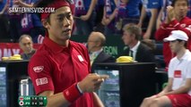 Andy Murray Vs Kei Nishikori - Davis Cup 2016_18