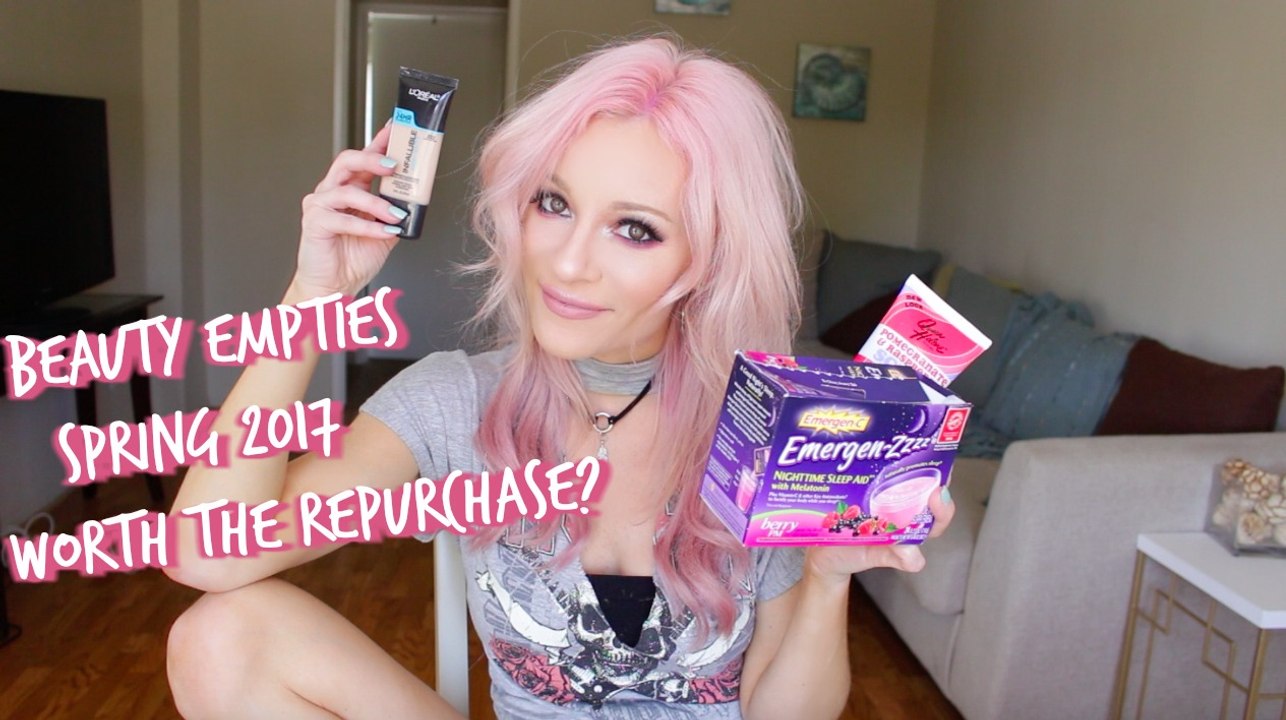 Spring Beauty Empties | Worth the Repurchase?