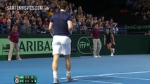 Andy Murray Vs Kei Nishikori - Davis Cup 2016_50