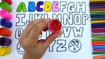 Drawing Alphabets Learning Colors Kids Video Nursery Rhymes Song Fun