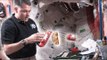 Astronaut Demonstrates How to Make a Peanut Butter and Jelly Sandwich in Space