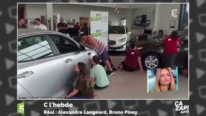 Concours insolite : qui embrassera une voiture plus longtemps ?