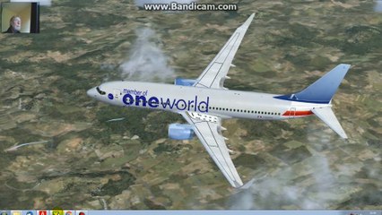 Landing LOWW Vienna Airport