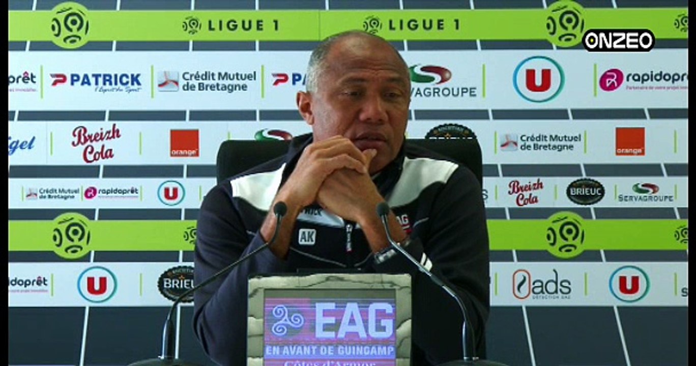 POINT PRESSE (EAG) : AVANT ANGERS - GUINGAMP (CDF)