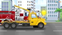 El Camión de bomberos - ACCIDENTE del pequeño Carros en la Cuidad | Dibujos animados niñas y niños