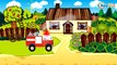 Emergency Vehicles - The Red Fire Truck helps Friends - Cars & Trucks Cartoons for Children