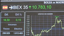 La Bolsa española suma un 0,15% al cierre y se aproxima a los 10.800 puntos