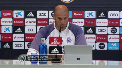 34e j. - Zidane : "Varane ne ressent plus aucune douleur"