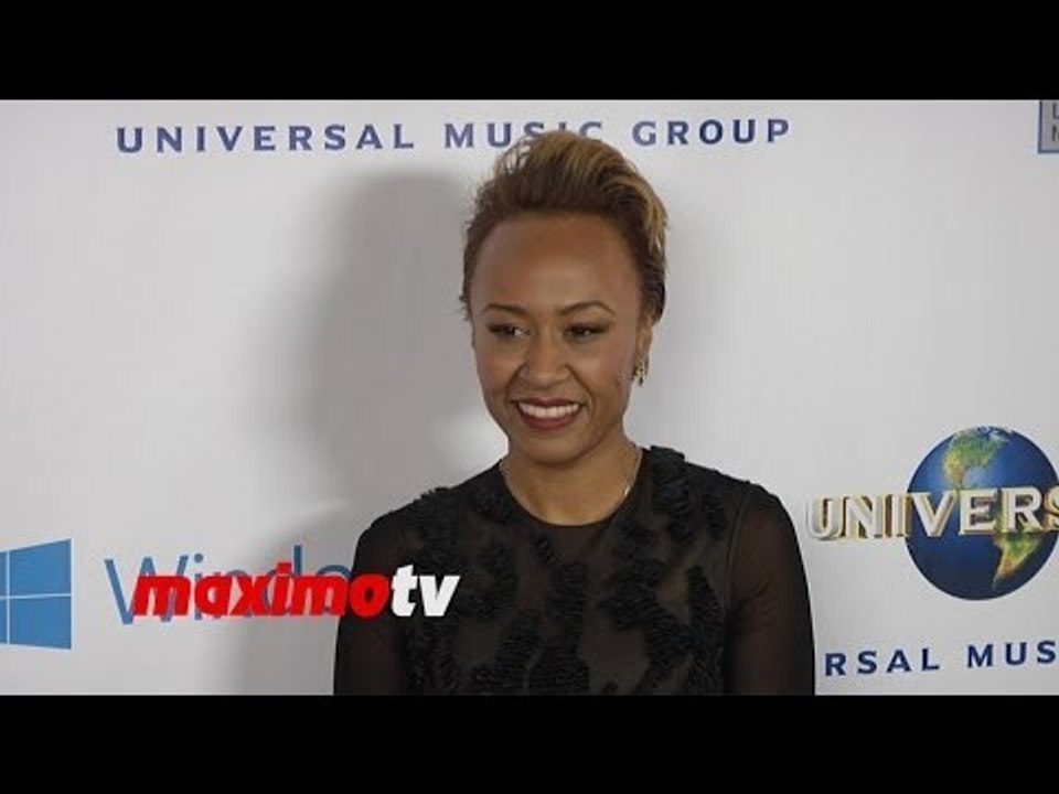 Emeli Sande ► 2014 UMG Post-Grammy Party Red Carpet Arrivals #Grammys